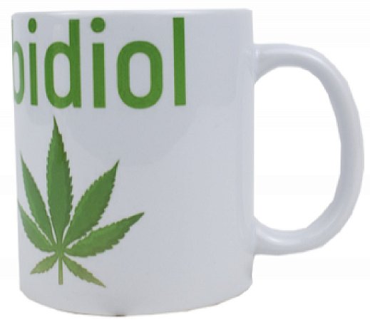 Caneca Branca Cannabis Formula