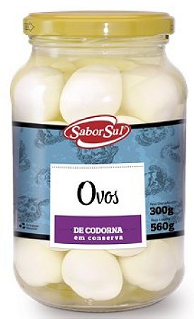 Ovo Codorna Sabor Sul 300g