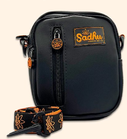 Shoulder Bag Sadhu Impermeavel Preta