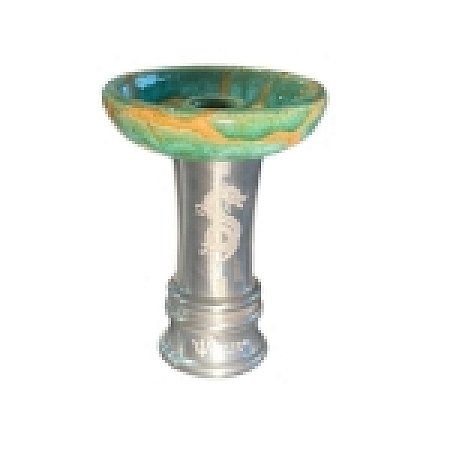 Rosh Triton Prata Com Verde