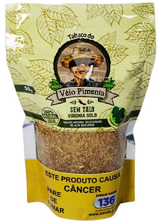Tabaco Veio Pimenta Golden 50g
