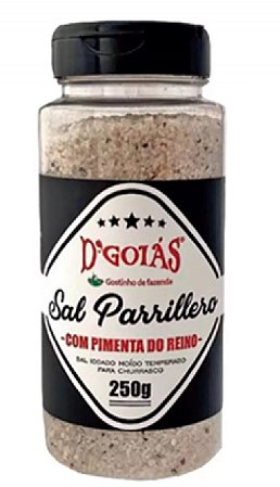 Sal de Parrilha Dgoias Com Pimenta do Reino 250g