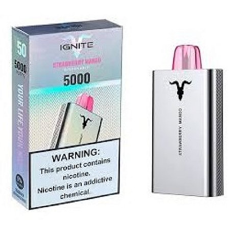 Ignite 5000 Puffs Strawberry Mango