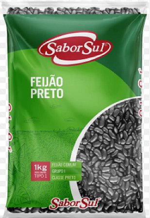 Feijao Sabor Sul Preto 1kg
