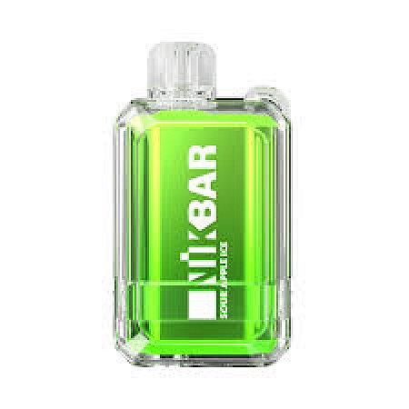 Nikbar 12000 Puffs Sour Apple Ice