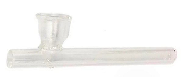 Pipe de Vidro D&k Copinho Reto Incolor
