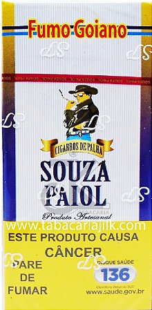 Palheiro Souza Paiol Fumo Goiano C/ 18 Und