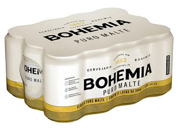 Bohemia 473ml - 12und