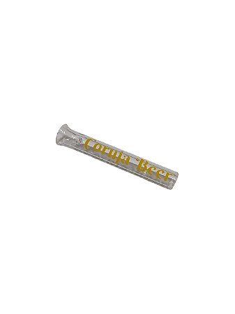Piteira de Vidro Coruja Beer 5mmx3,5cm