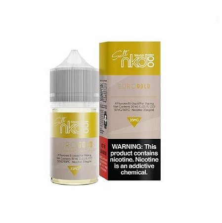 Salt Nkd Euro Gold 30ml 35mg