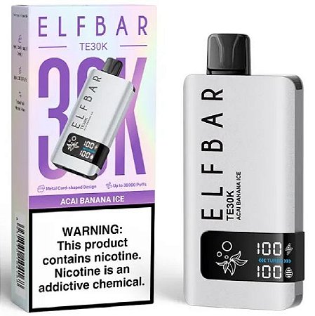 Elfbar Te30k Acai Banana Ice