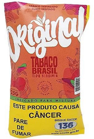 Tabaco Bem Bolado Original Virginia Destalado Organic 25g