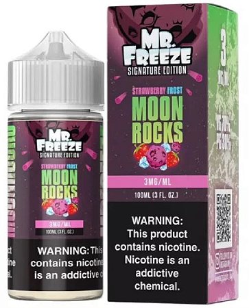 Juice Mr Freeze Strawbery Frost Moon Rocks Rock 3mg 100ml