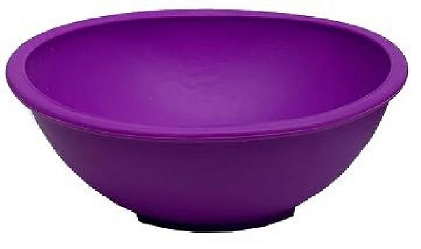 Cuia de Silicone Cremaria Roxo