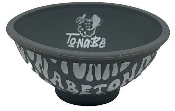 Cuia de Silicone Tonabe Premium Cinza