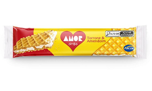 Amor Turron y Mani 25gr Cx50 1250gr