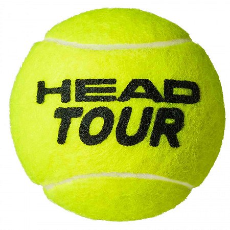 Bola De Tênis Head Tour - Tubo Com 3 Bolas