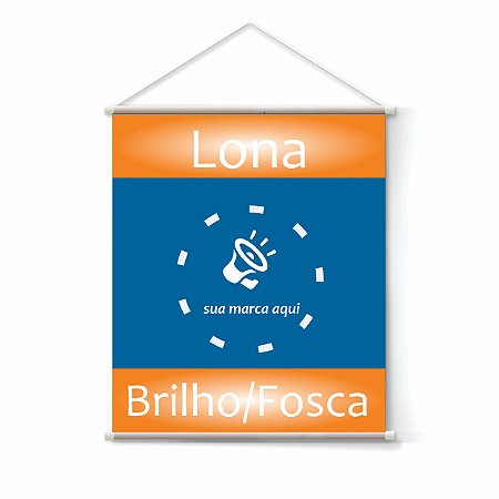 Banner Lona+Impressão Digital 60x90 cm