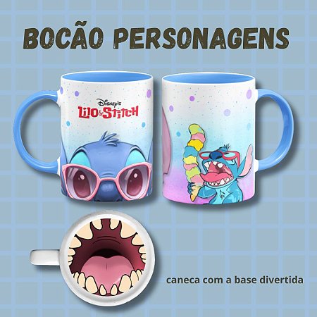 Caneca BOCÃO Stitch