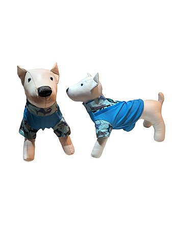 Camisa Suetér Pet Baby Shark Para Cachorros