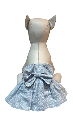 Calcinha Higiênica Encanto Azul Pet Para Cadelas