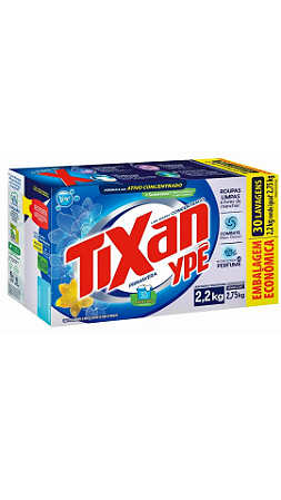 Sabão em Pó Tixan Ypê Primavera Caixa 2,2kg