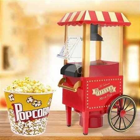 Pipoca (1 pote) e 1 manteiga