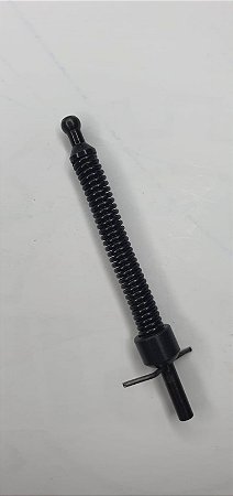 Cj mola real, haste da mola e apoio da mola, antigo (pescoço curto)