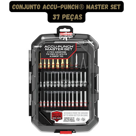 Conjunto Accu-Punch® Master Set 37 Peças