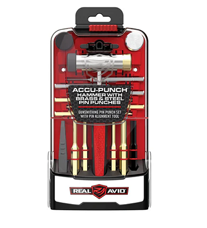 Accu-Punch® Martelo com saca pinos de latão e aço