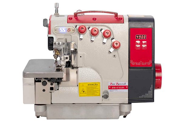 Máquina Costura Industrial Ponto Cadeia Direct Drive SS70D-4-ST-ES - Sun Special
