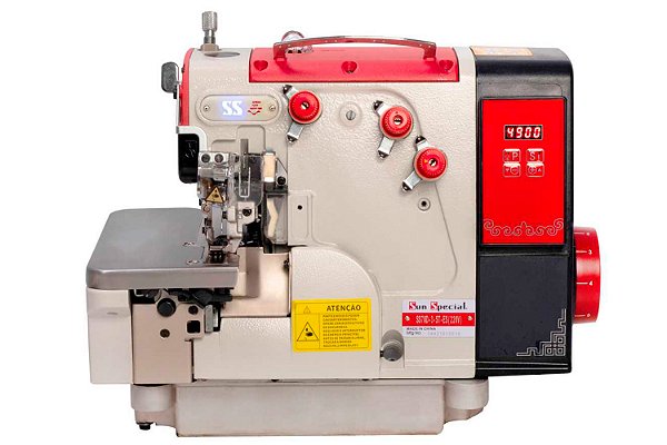Máquina Costura Industrial Overloque 3 fios Direct Drive SS70D-3-ST-ES - Sun Special