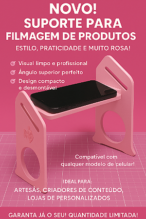 SUPORTE PARA GRAVAÇÃO DE PRODUTOS