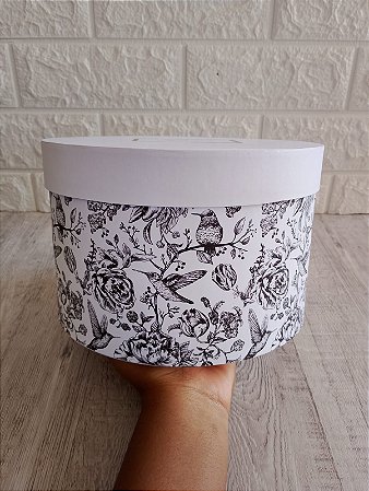 10 UN CAIXA REDONA 20x15 CARTONADA