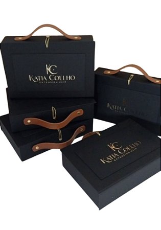 CAIXA MALETA COM ALÇA PERSONALIZADA 22X15X5 CM