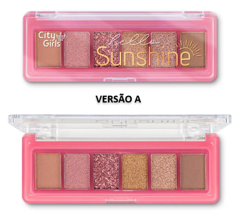 Paleta de Sombras - 6 cores