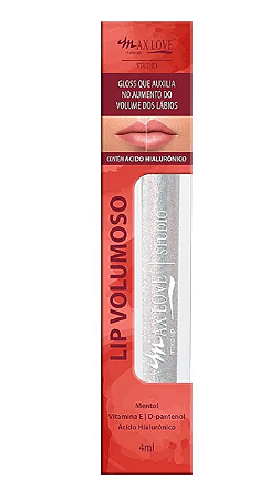 Lip Gloss Volumoso com Ácido Hialurônico