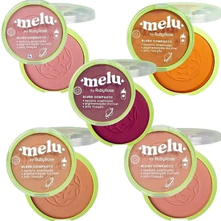 Blush Compacto Melu