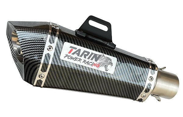 PONTEIRA ESPORTIVA TARIN POWER RACING GRAFISMO EM WTP FIBRA DE CARBONO