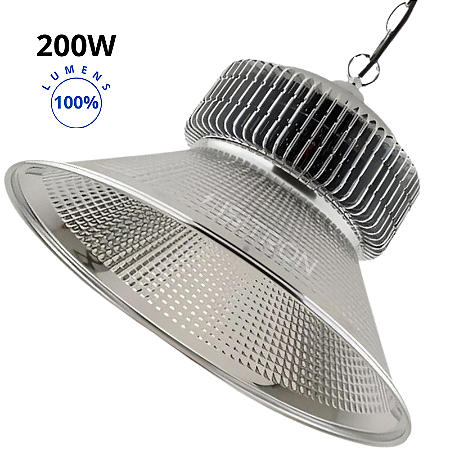 Luminária Led High Bay 200W Industrial Smd