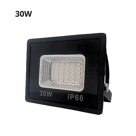 Refletor LED 30W Branco Frio SMD IP66