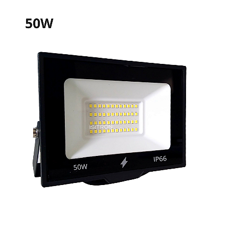 Refletor LED 50W Branco Frio SMD IP66