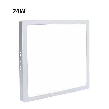 Painel Plafon Led 24W Sobrepor Quadrado