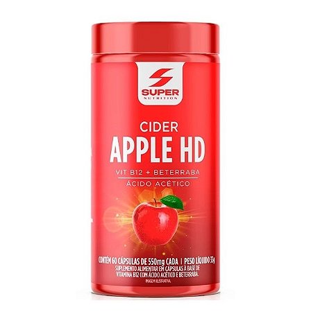 Apple Cider HD 550mg (60 caps) - Vencimento 31/05/2025 - Padrão: Único