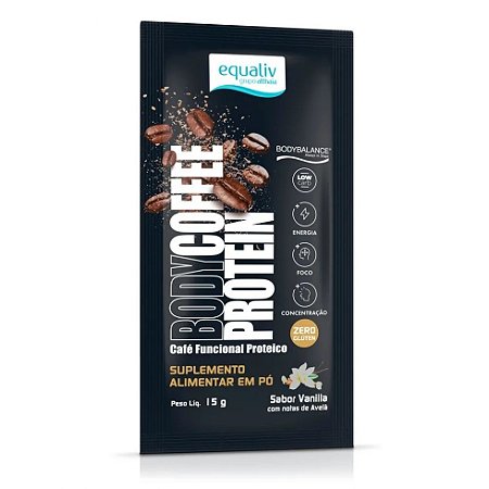 Body Coffee Protein Sachê (15g) - Vencimento 31/05/2025 - Sabor: Vanilla