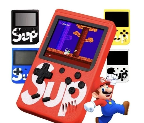 Mini Game Portátil Sup Game Box Plus 400 Jogos com Controle