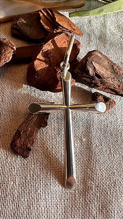 Pingente Cruz - chanfrada