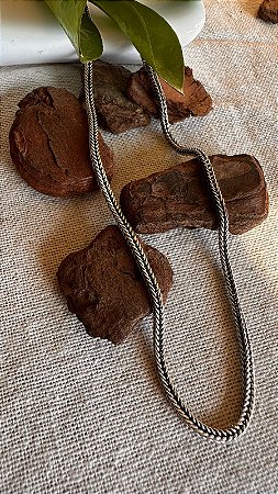 Corrente Prata Bali Espiga - 60