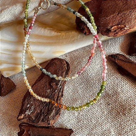 Pulseira pedras naturais