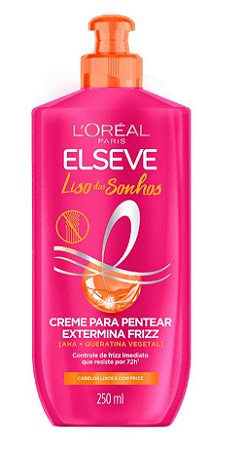 Creme p/ Pentear L'Oréal Paris Elseve Liso dos Sonhos 250ML